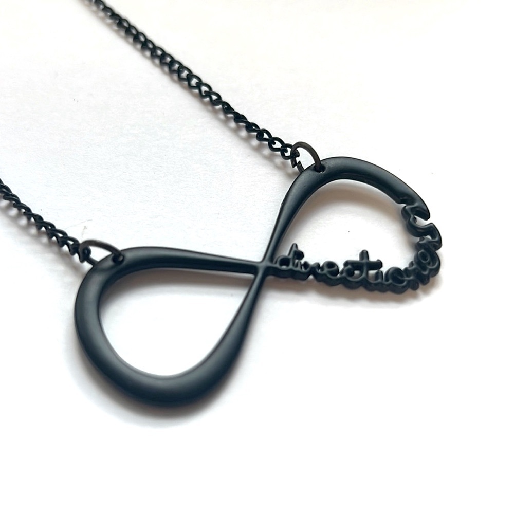 Directioner 1D Necklace in Black